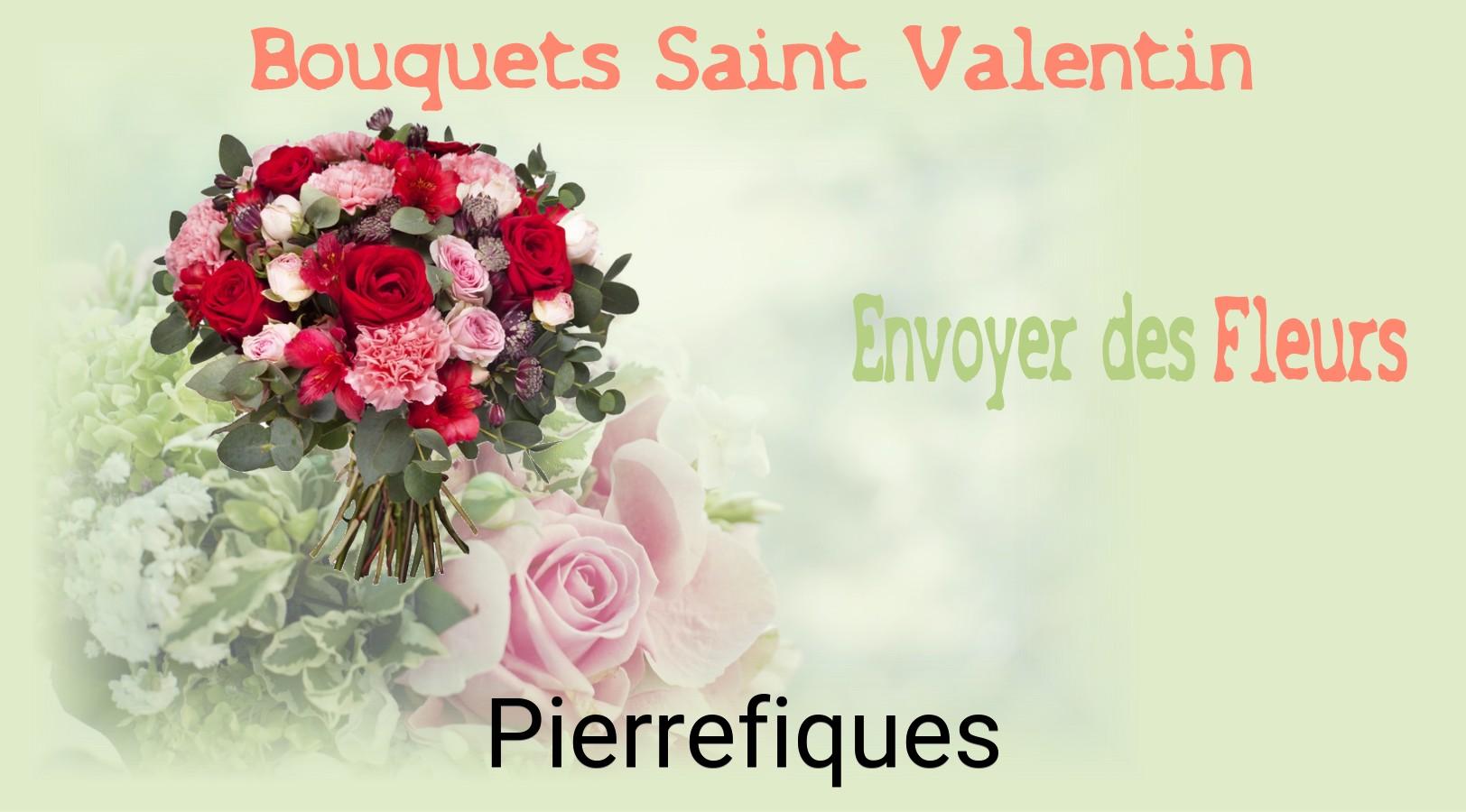 Roses de Saint-Valentin livrées à Pierrefiques